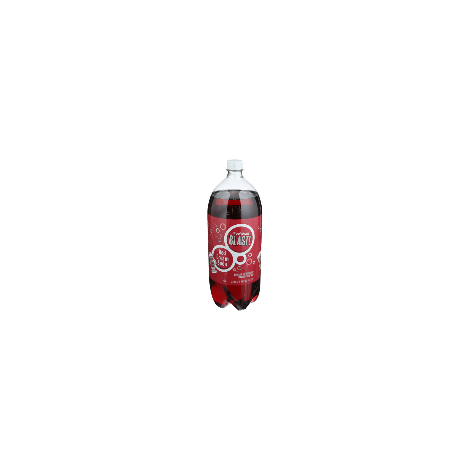 Brookshire's BLAST! Red Cream Soda - 2 Liter Image 1 of 4