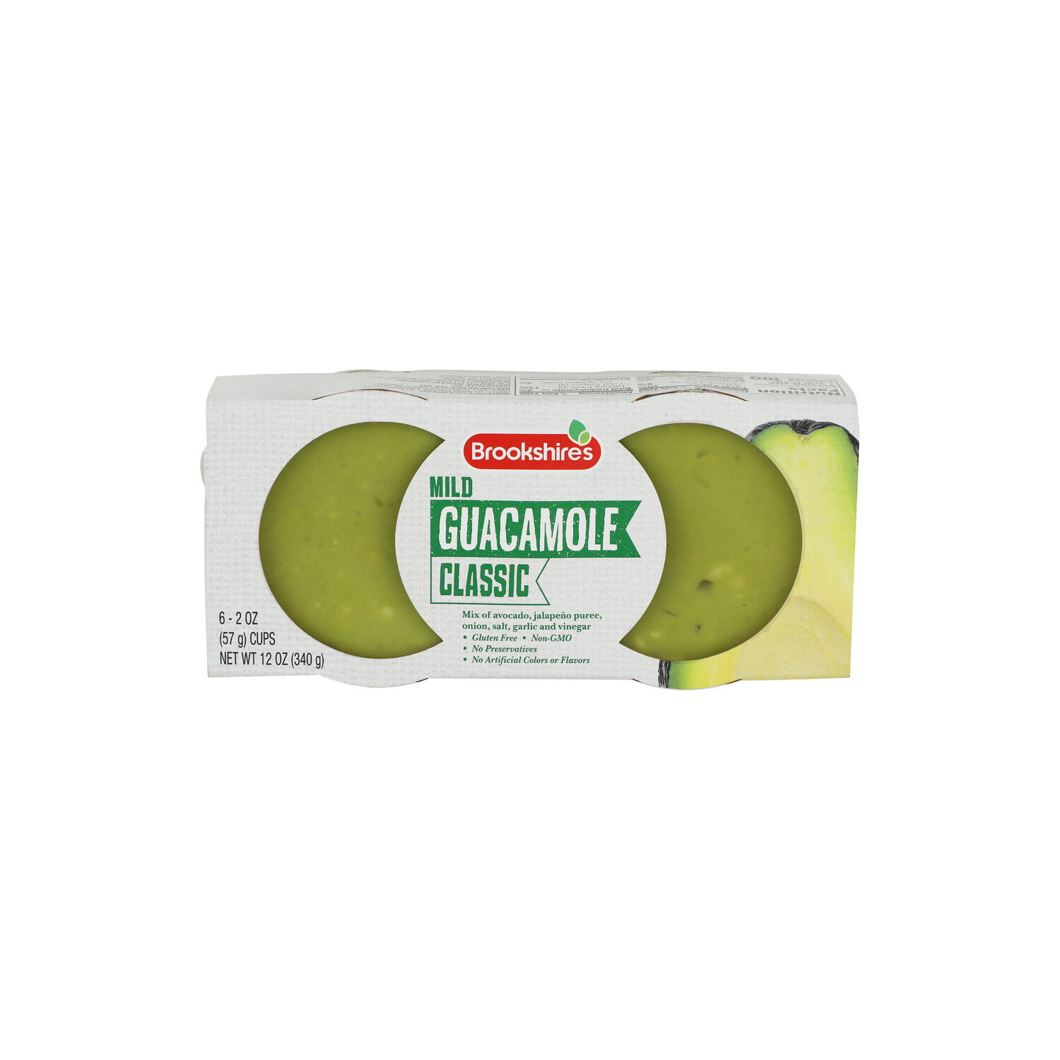 Brookshire's Mini Mild Classic Guacamole - 2 Ounce - 6 Count Image 1 of 4