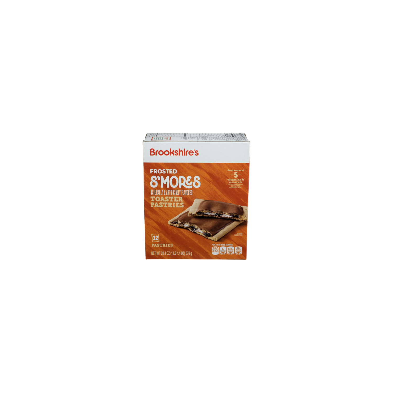 Brookshire's Frosted S'mores Toaster Pastries - 1.7 Ounce - 12 Count Image 1 of 4