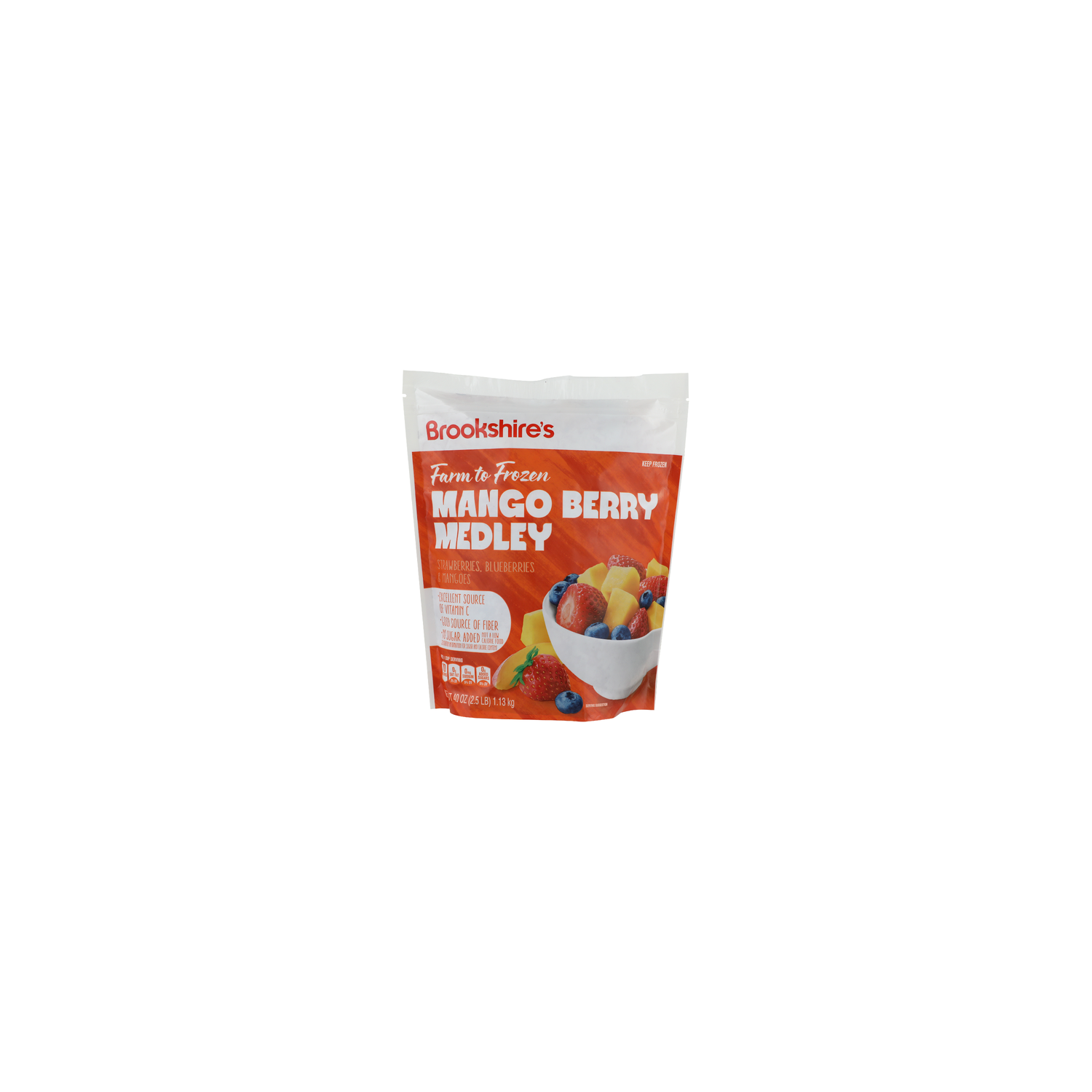 Brookshire's Mango Berry Medley Farm To Frozen - 40 Ounce Image 1 of 4