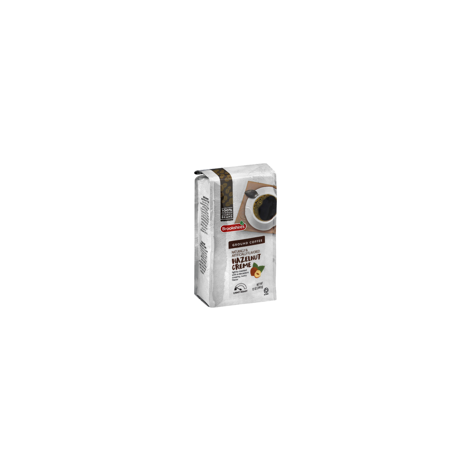 Brookshire's Hazelnut Crème Ground Coffee - 12 Ounce Image 1 of 3