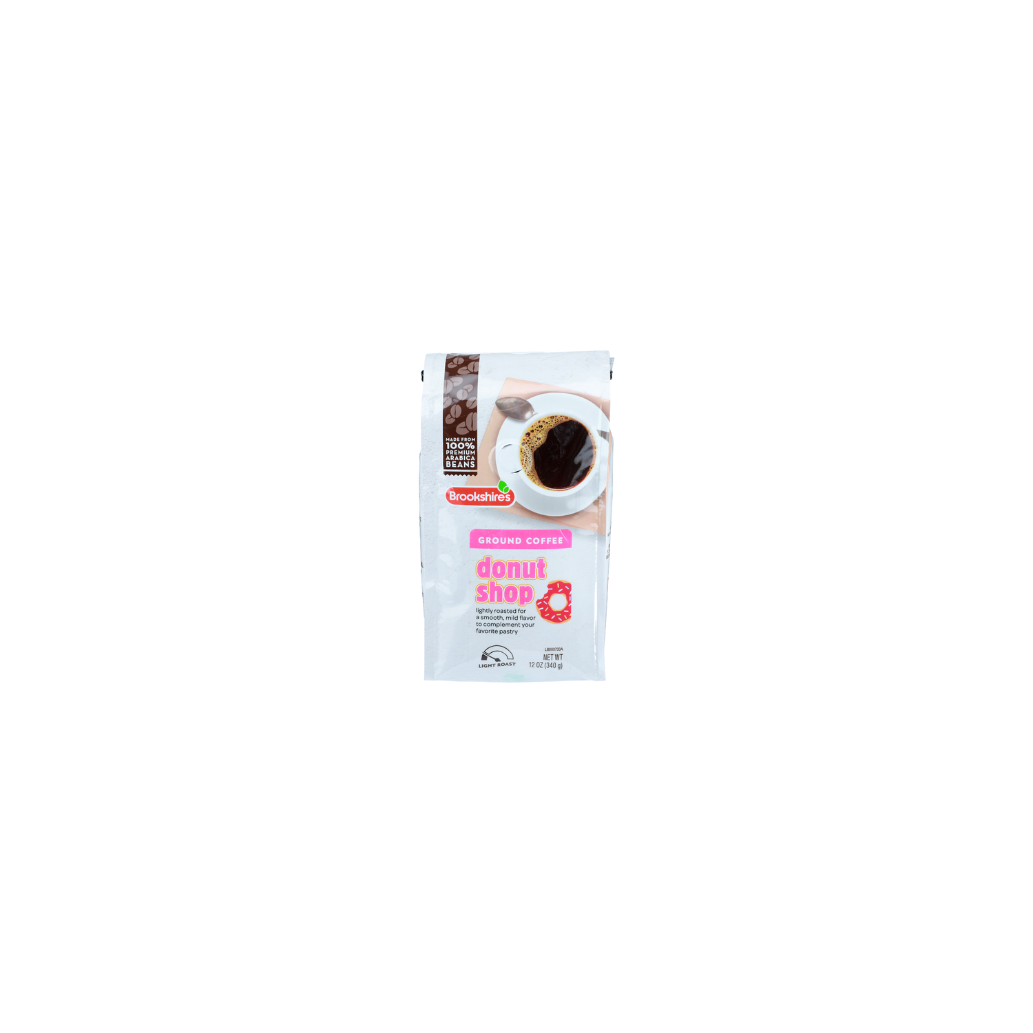 Brookshire's Donut Shop Light Roast Ground Coffee - 12 Ounce Image 1 of 3