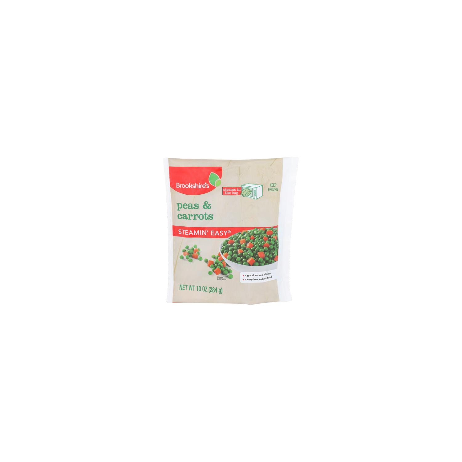 Brookshire's Steamin' Easy Peas & Carrots - 10 Ounce Image 1 of 4