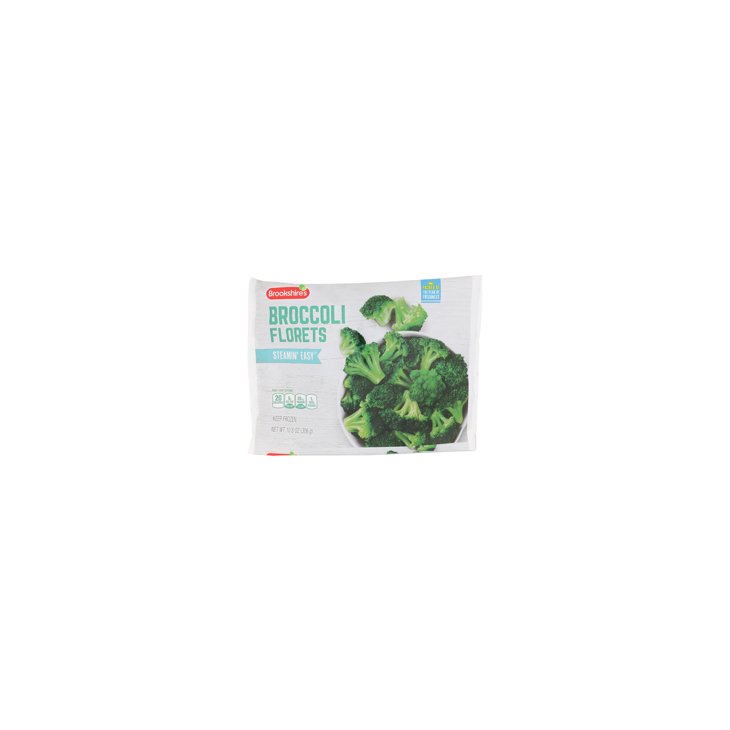 Brookshire's Steamin' Easy Broccoli Florets - 10.8 Ounce Image 1 of 4