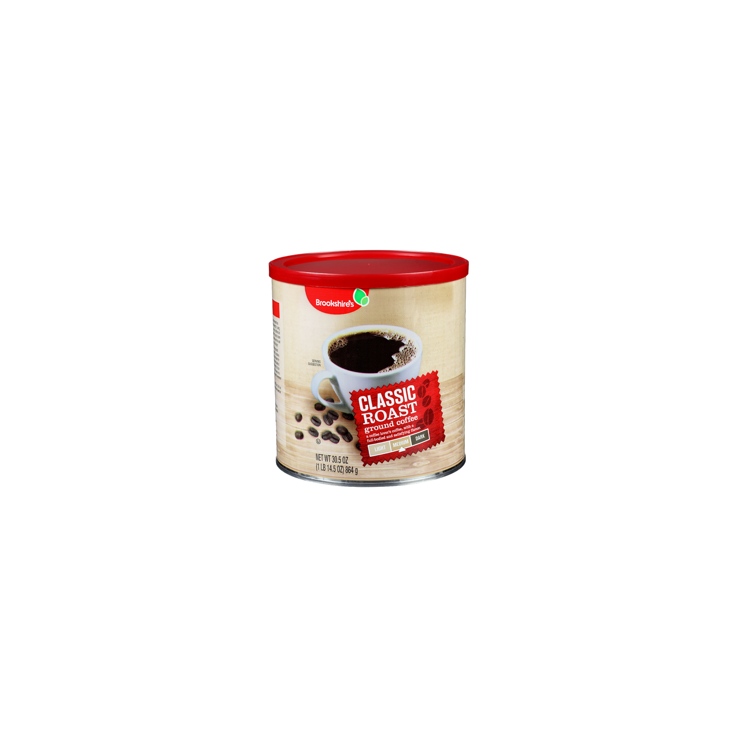 Brookshire's Classic Roast Medium Ground Coffee - 30.5 Ounce Image 1 of 3