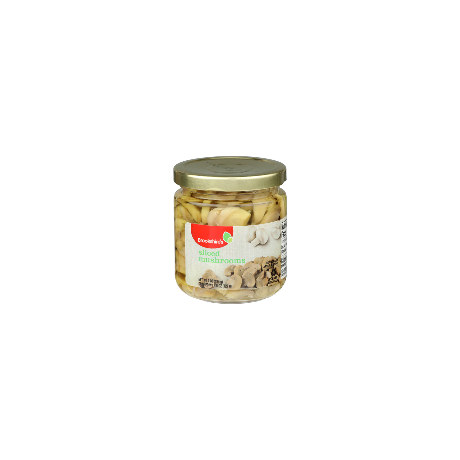 Brookshire's Sliced Mushrooms - 7 Ounce Image 1 of 4