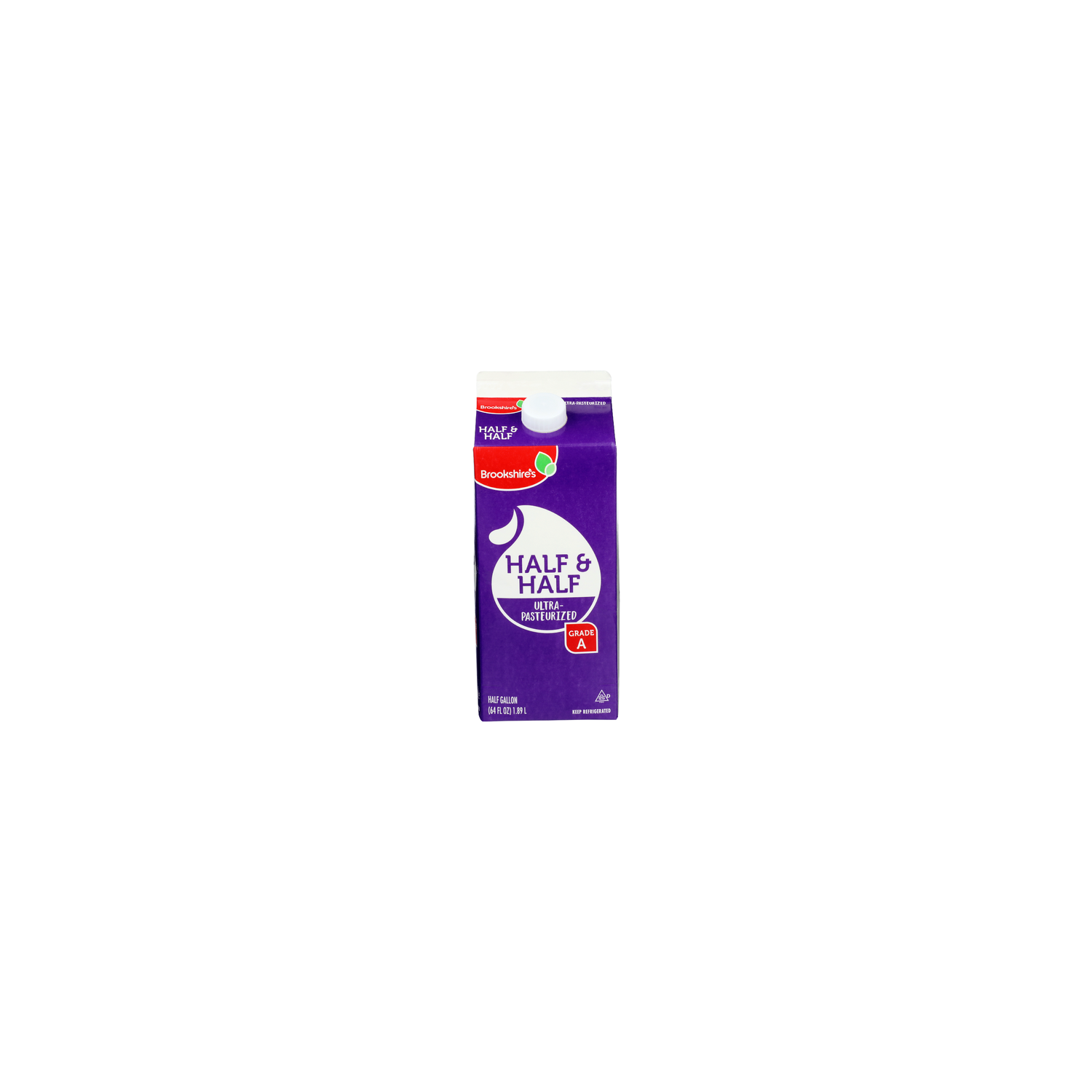 Brookshire's Half and Half - 64 Fluid Ounce Image 1 of 4