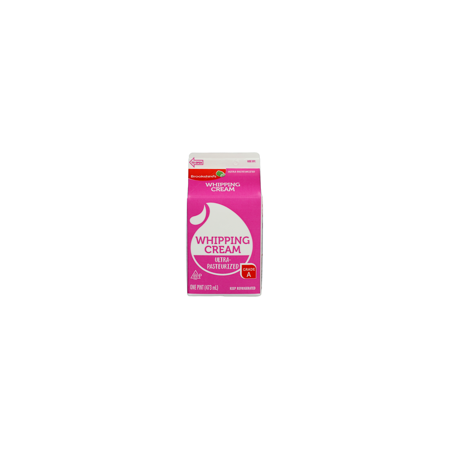 Brookshire's Whipping Cream - 1 Pint - Super 1 Foods