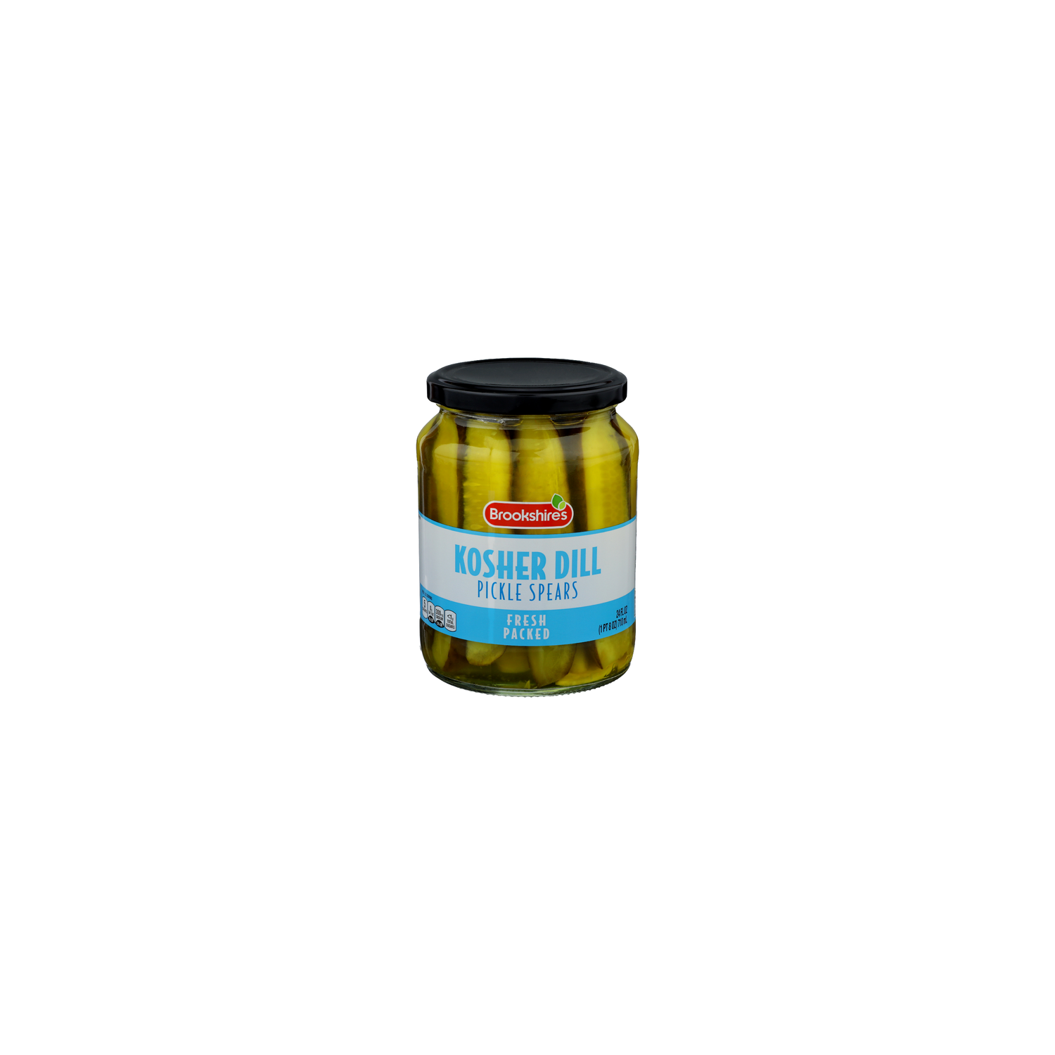 Brookshire's Kosher Dill Pickle Spears - 24 Fluid Ounce Image 1 of 4