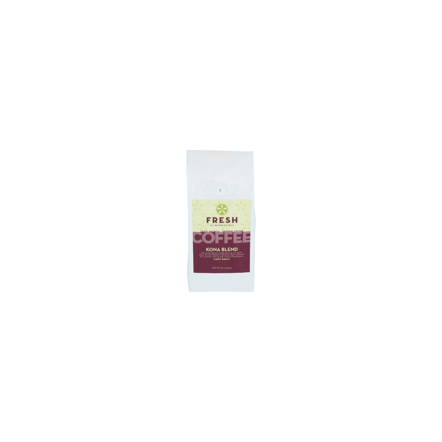 Brookshire's Kona Blend Light Roast Fresh By Ground Coffee - 12 Ounce Image 1 of 3