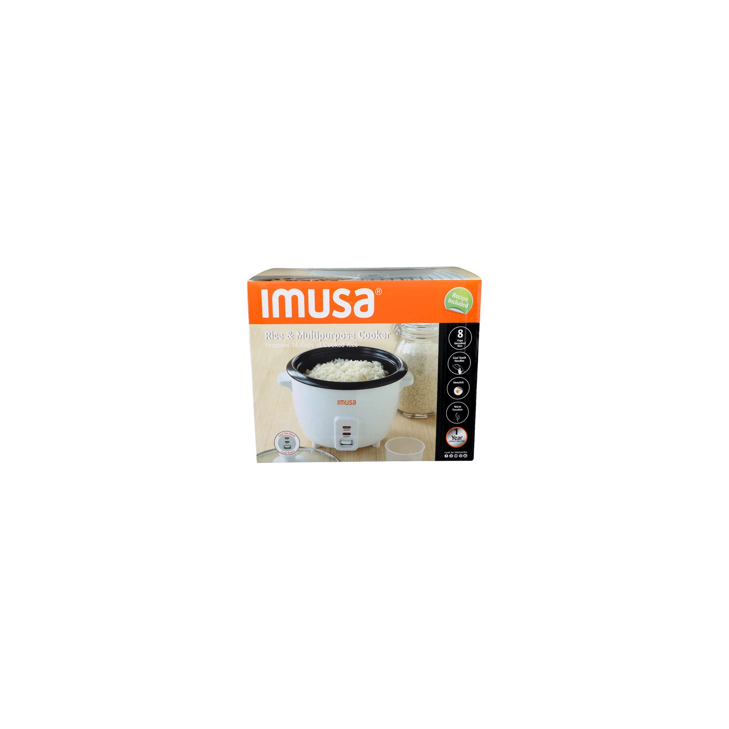 Imusa Rice & Multipurpose Cooker - 1 Each Image 1 of 2