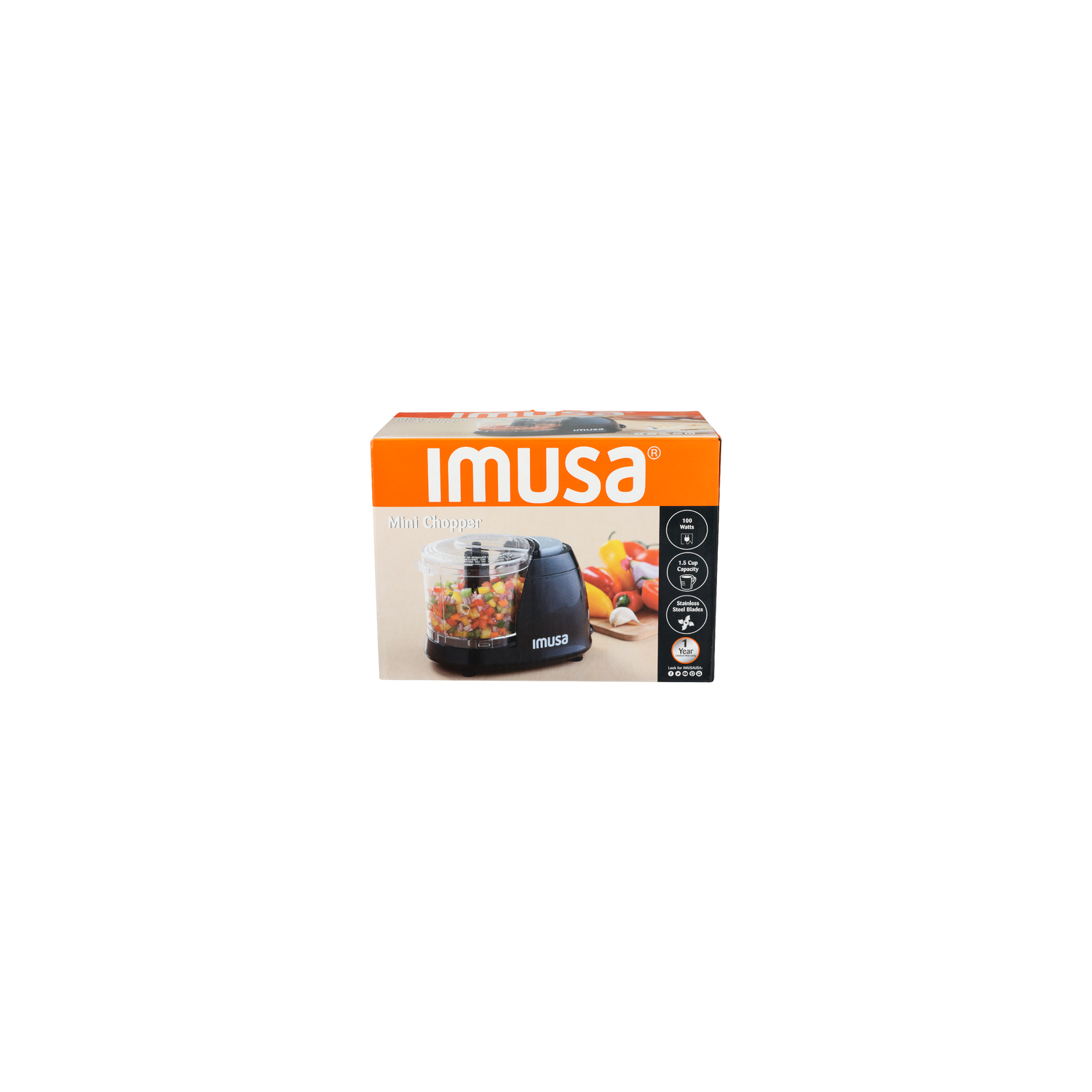 Imusa Mini Chopper - 1 Each Image 1 of 2