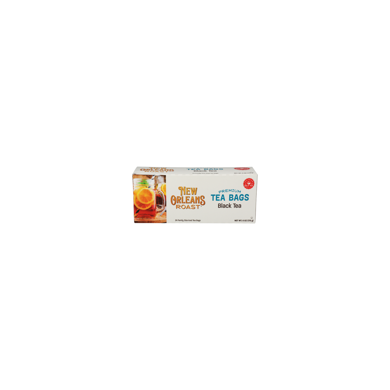 New Orleans Roast Family Size Premium Black Tea Bags - 0.25 Ounce - 24 Count Image 1 of 4