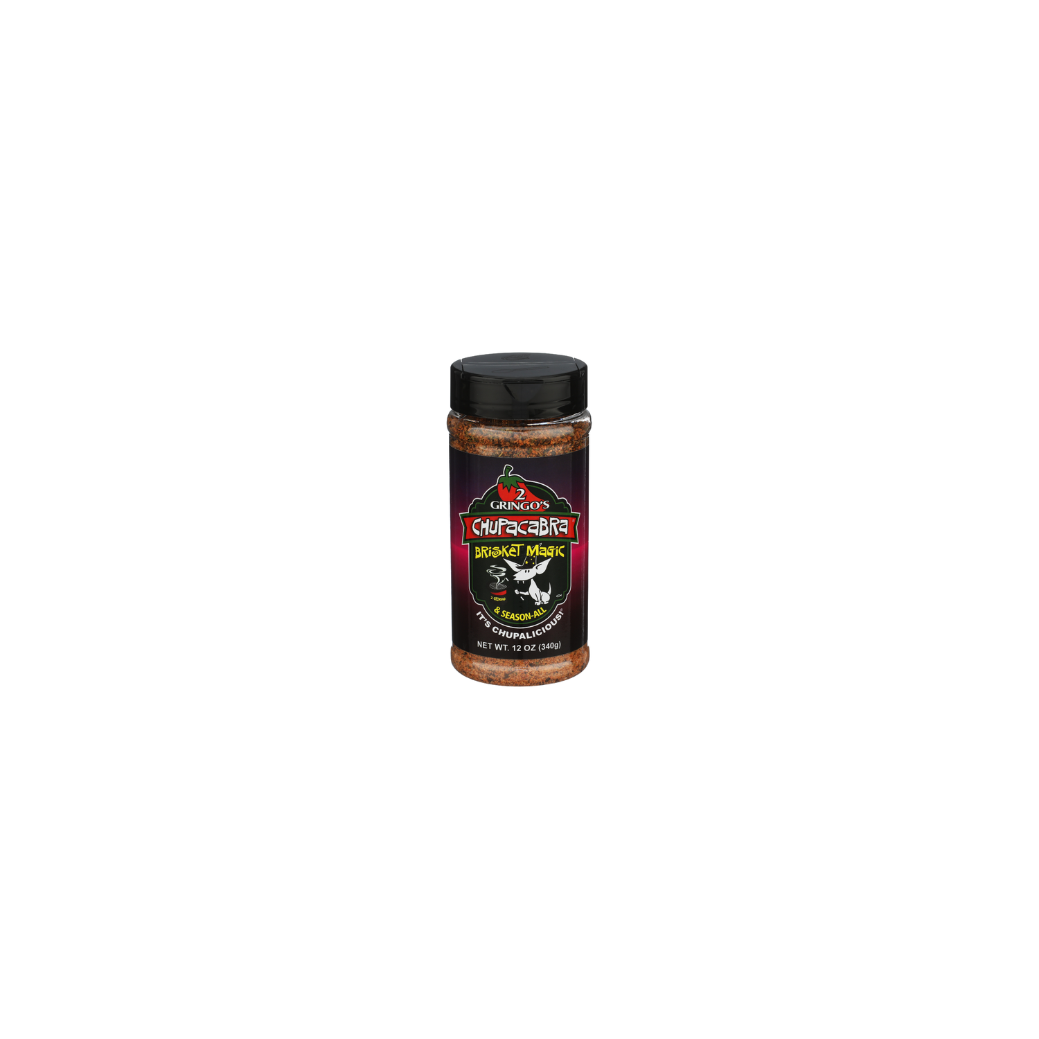2 GRINGO's Chupacabra Ground Seasoning Brisket - 12 Ounce Image 1 of 4
