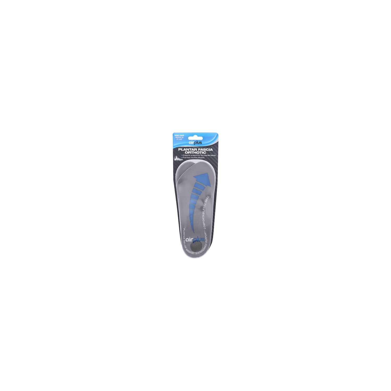 Airplus Men's 7-12 Plantar Fascia Orthotic - 1 Count Image 1 of 2