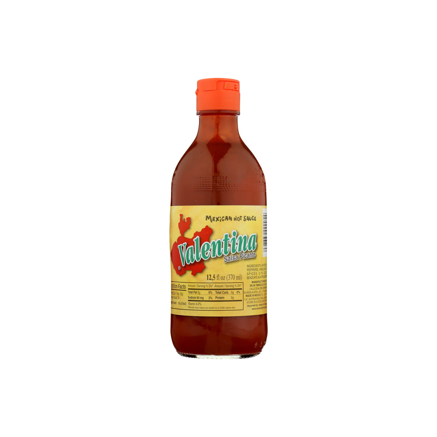 Valentina Salsa Picante - 12.5 Fluid Ounce Image 1 of 2