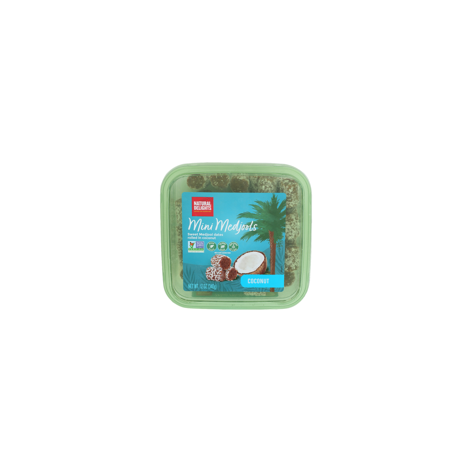 Bard Valley Natural Delights Coconut Mini Medjool Dates - 12 Ounce Image 1 of 4