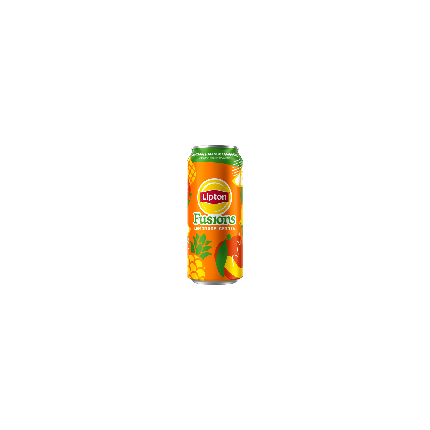 Lipton Fusions Iced Tea Pineapple Mango Lemonade - 16 Fluid Ounce