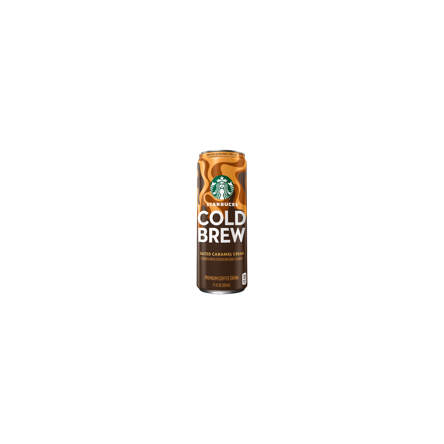 Starbucks Cold Brew Premium Coffee Drink Salted Caramel Cream - 11 Fluid Ounce