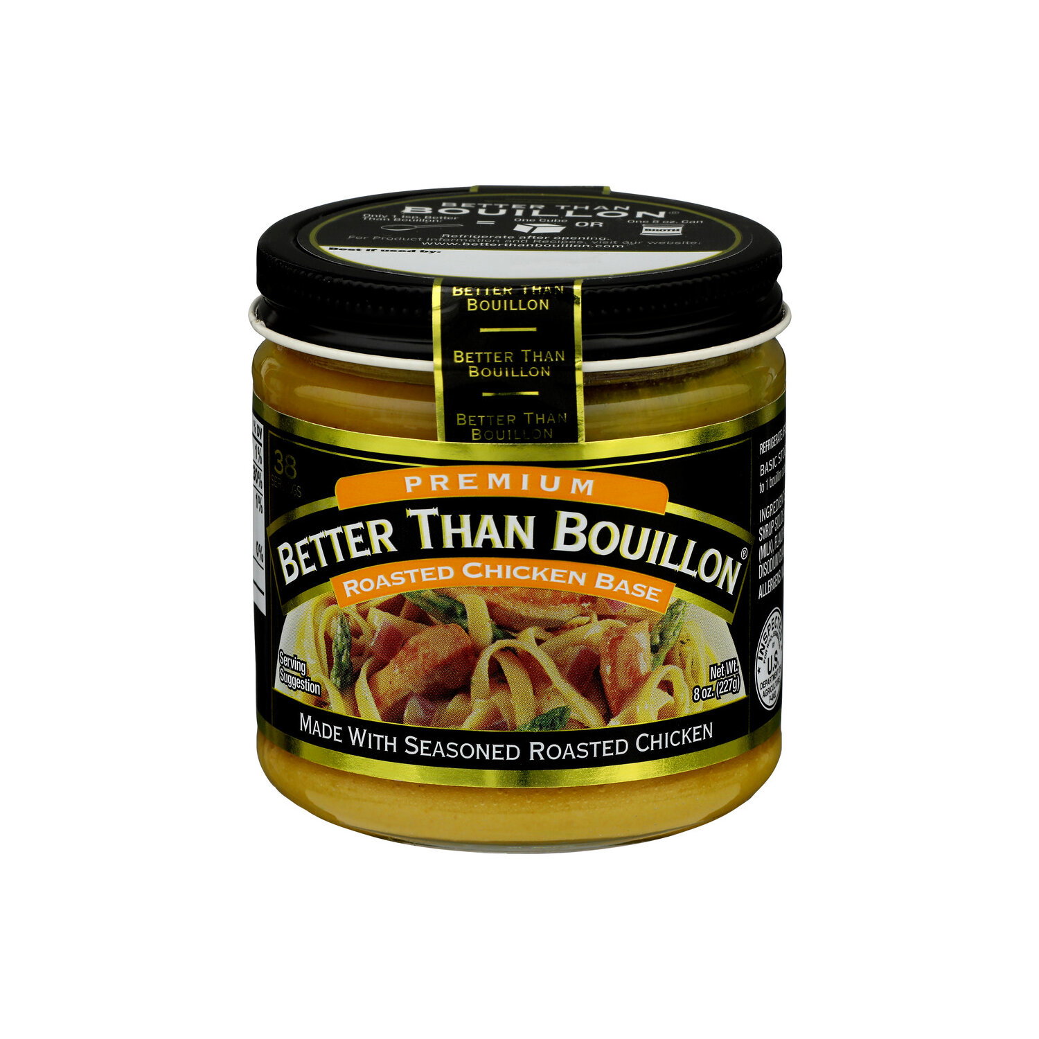 Better Than Bouillon Chicken Paste Roasted Base Premium - 8 Ounce Image 1 of 4