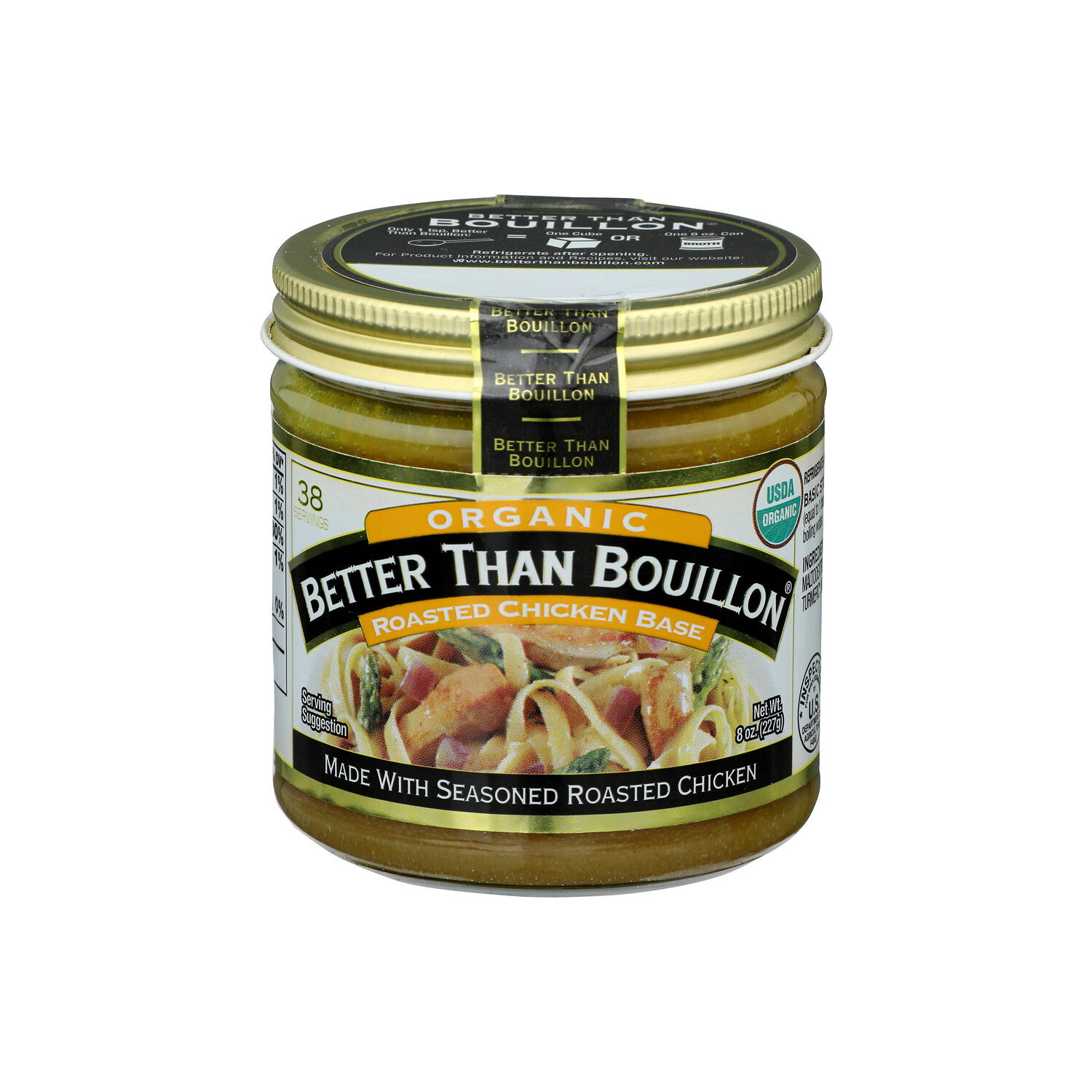 Better Than Bouillon Chicken Paste Roasted Base - 8 Ounce Image 1 of 4