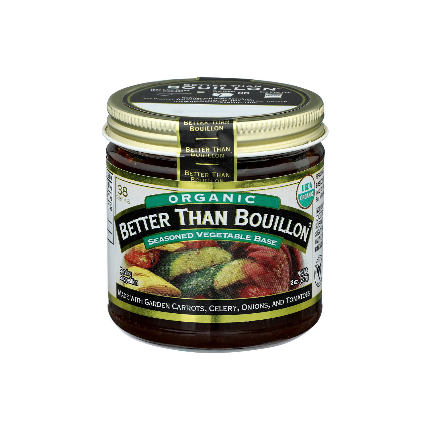 Better Than Bouillon Vegetable Paste Seasoned Base - 8 Ounce Image 1 of 4