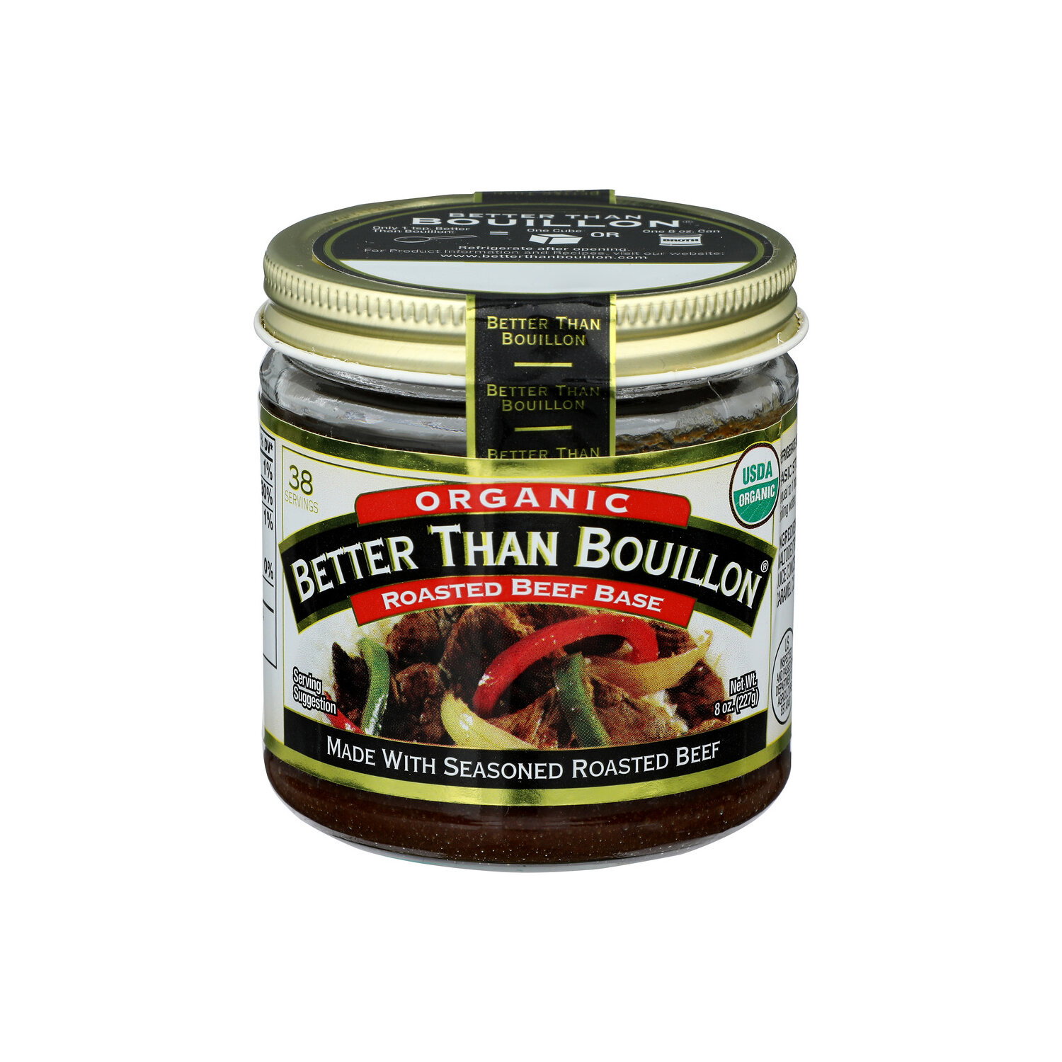 Better Than Bouillon Beef Paste Roasted Base - 8 Ounce Image 1 of 4
