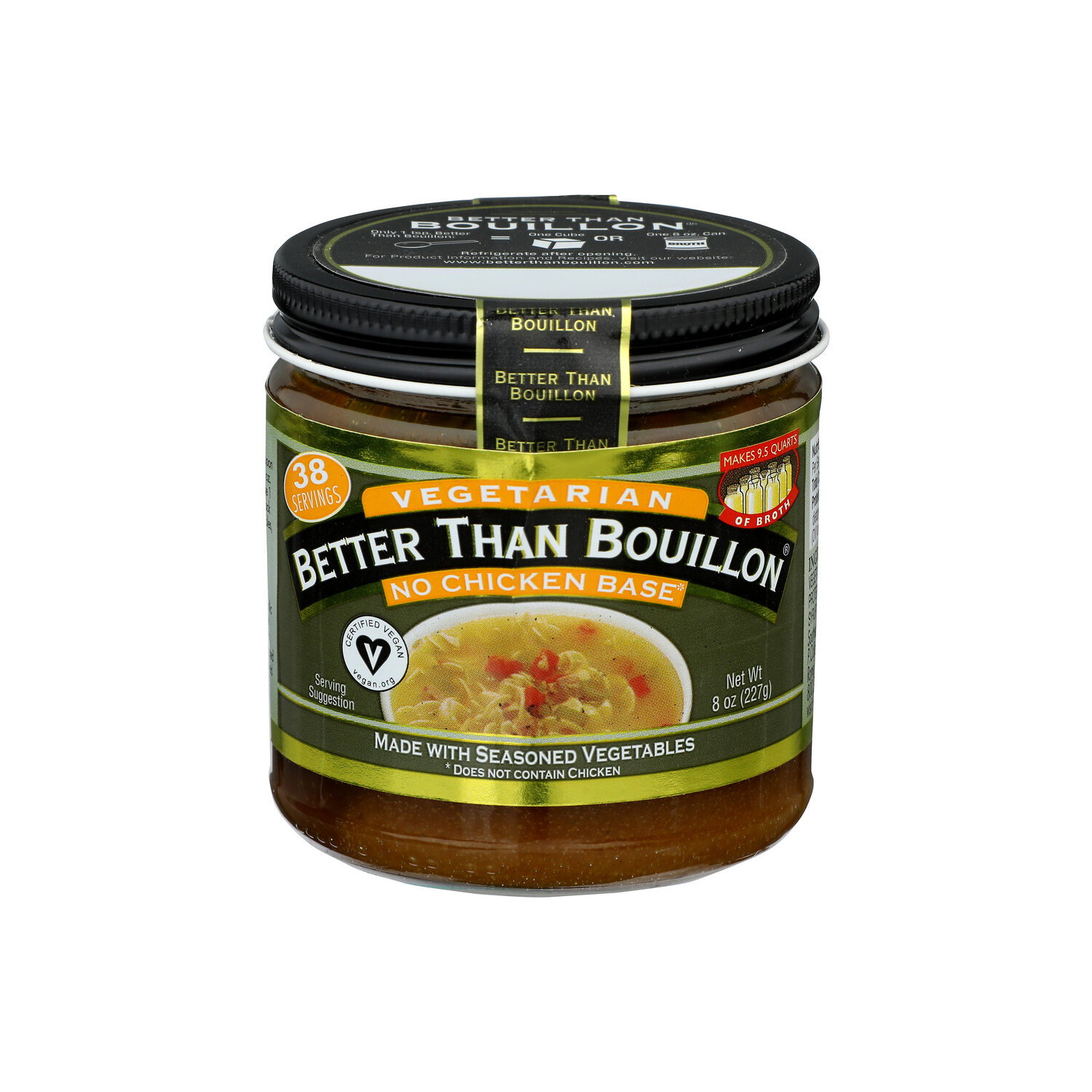 Better Than Bouillon Chicken Paste No Base Does Not Contain Vegetarian - 8 Ounce Image 1 of 4