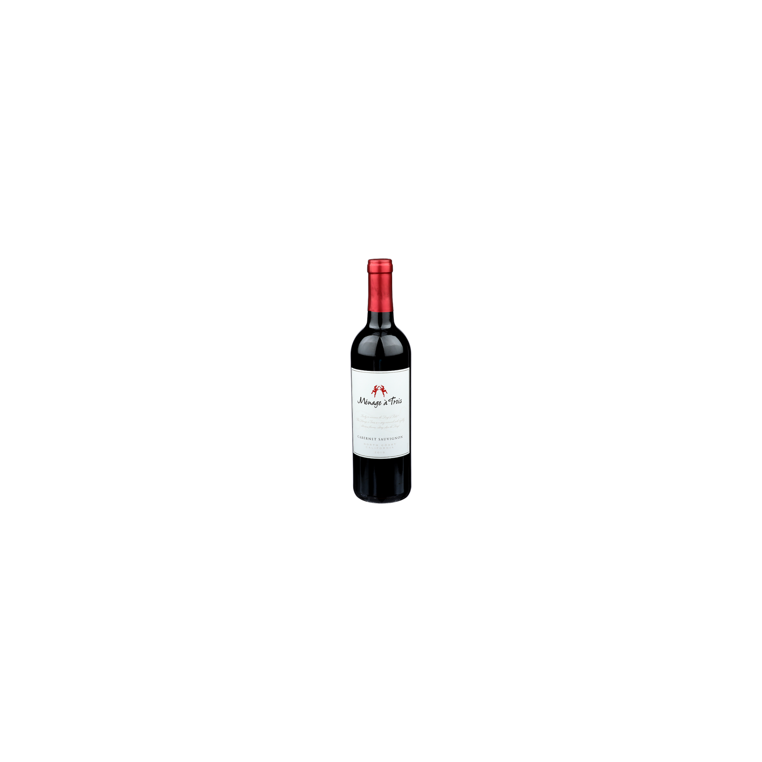 Menage A Trois Cabernet Sauvignon - 750 ml Image 1 of 2