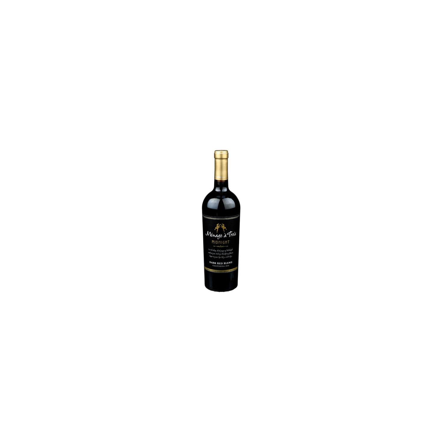Menage A Trois Dark Red Blend Midnight Wine - 750 ml Image 1 of 2