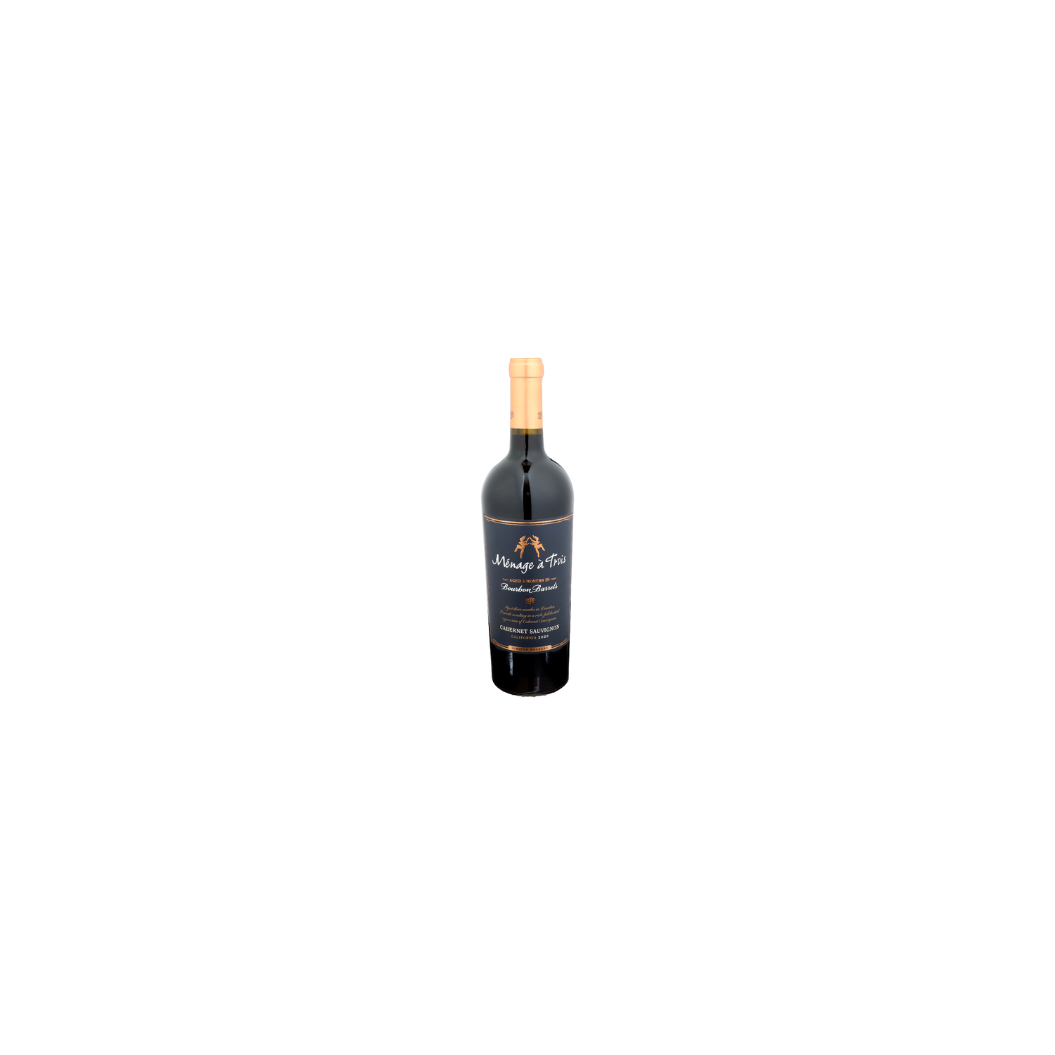Menage A Trois Cabernet Sauvignon - 750 ml Image 1 of 2