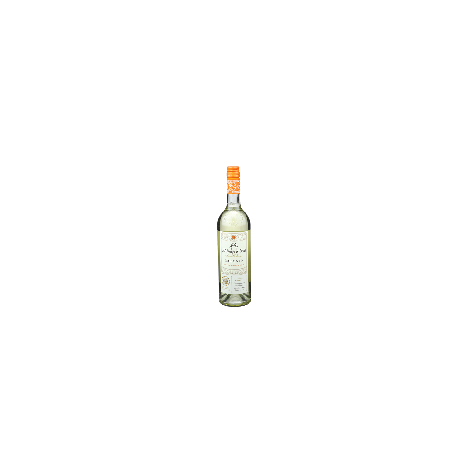 Menage A Trois Sweet White Blend Collection Moscato - 750 ml Image 1 of 2
