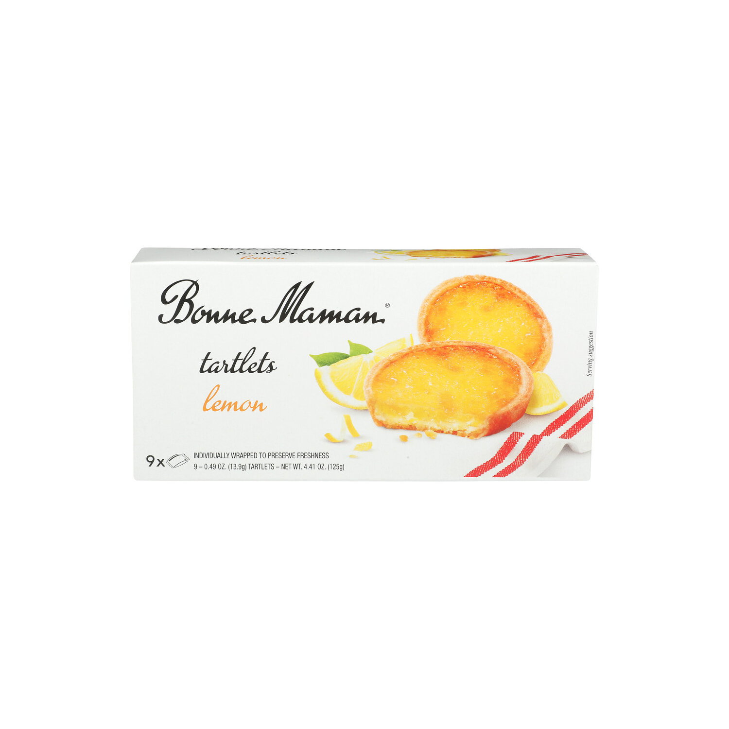 Bonne Maman Lemon Individually Wrapped Tartlets - 0.49 Ounce - 9 Count Image 1 of 4