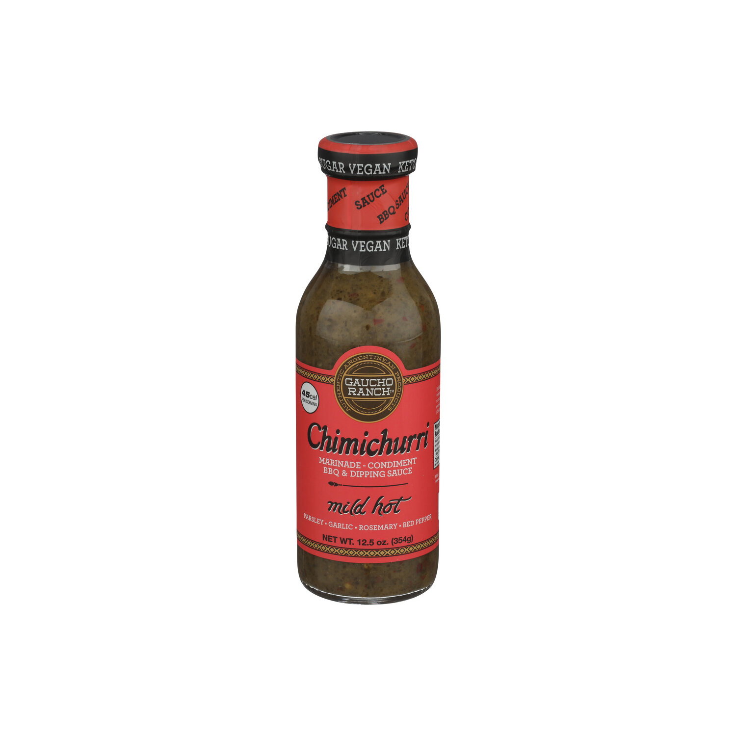 Gaucho Ranch Hot Chimichurri Sauce - 12.5 Ounce Image 1 of 4