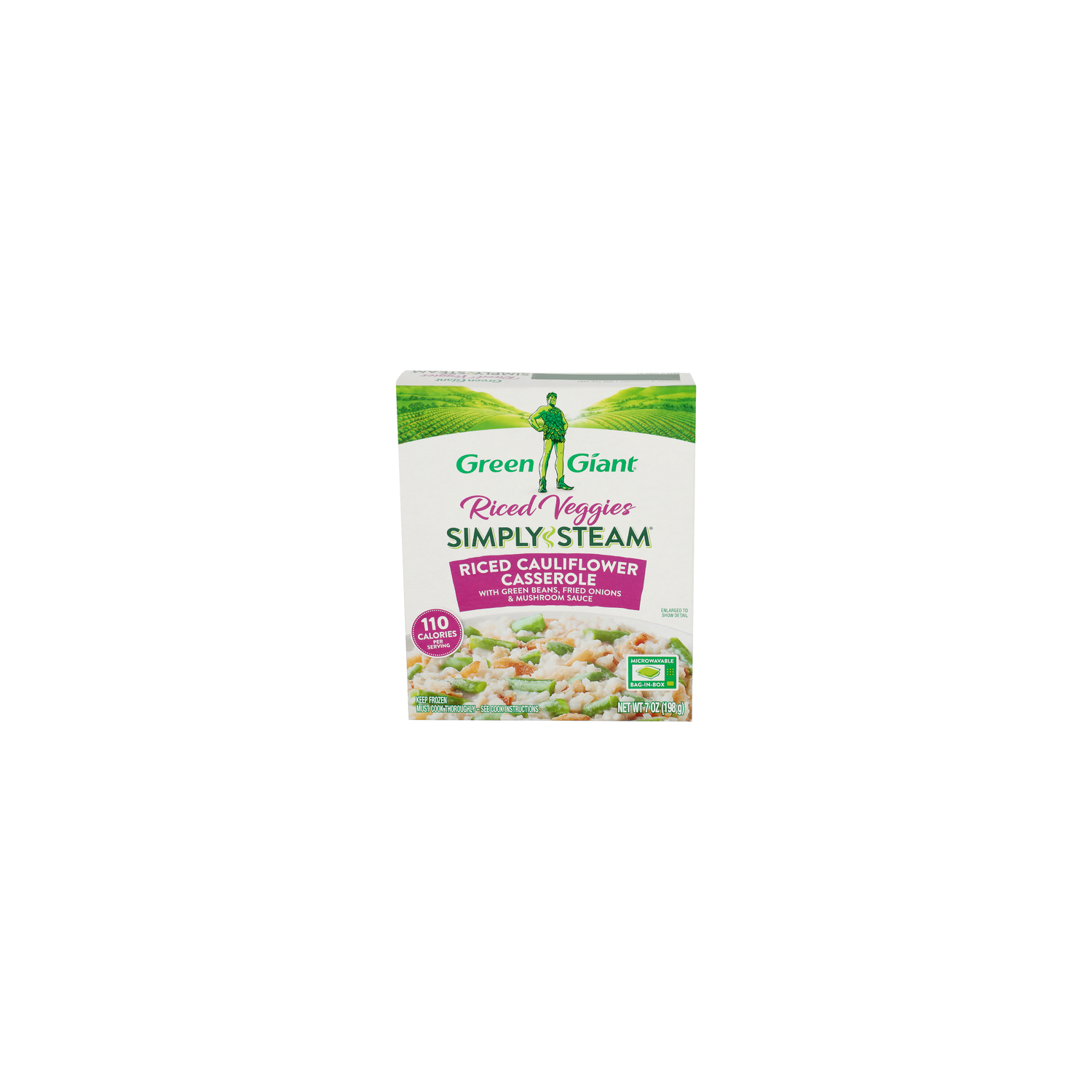Green Giant Simply Steam Riced Cauliflower Casserole Veggies - 7 Ounce Image 1 of 4