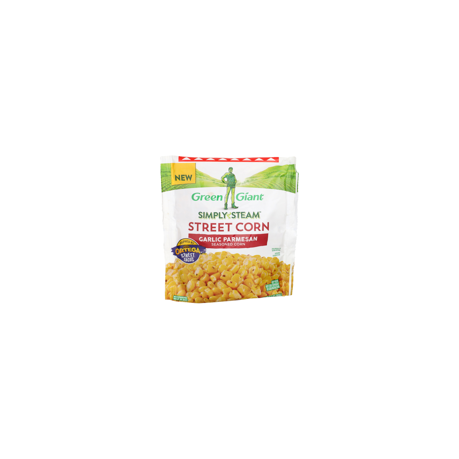 Green Giant Simply Steam Garlic Parmesan Seasoned Corn Street - 9.5 Ounce Image 1 of 4