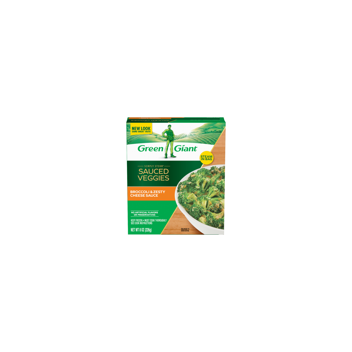Green Giant Simply Steam Sauced Veggies Broccoli & Zesty Cheese