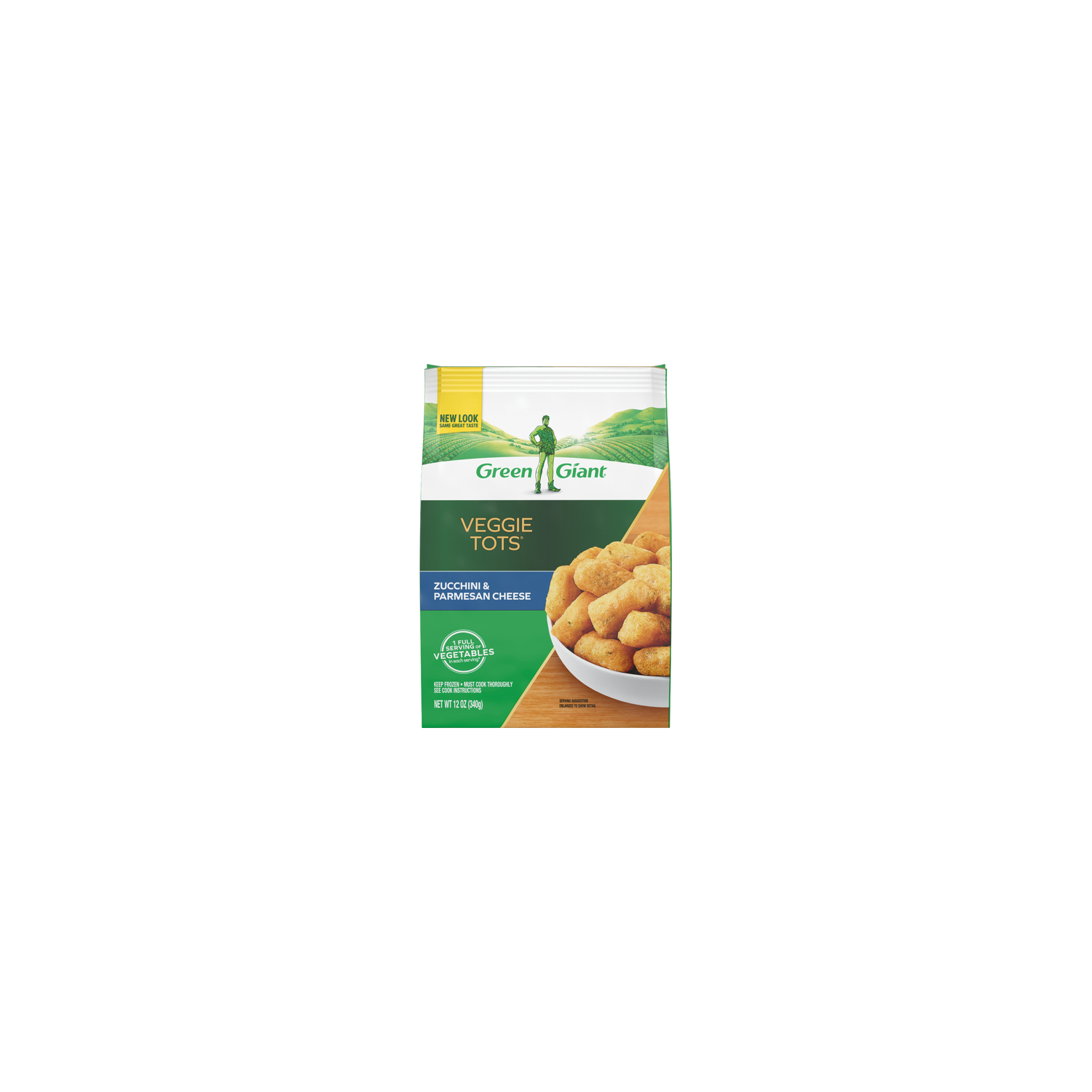 Green Giant Parmesan Cheese Zucchini Veggie Tots - 12 Ounce Image 1 of 4