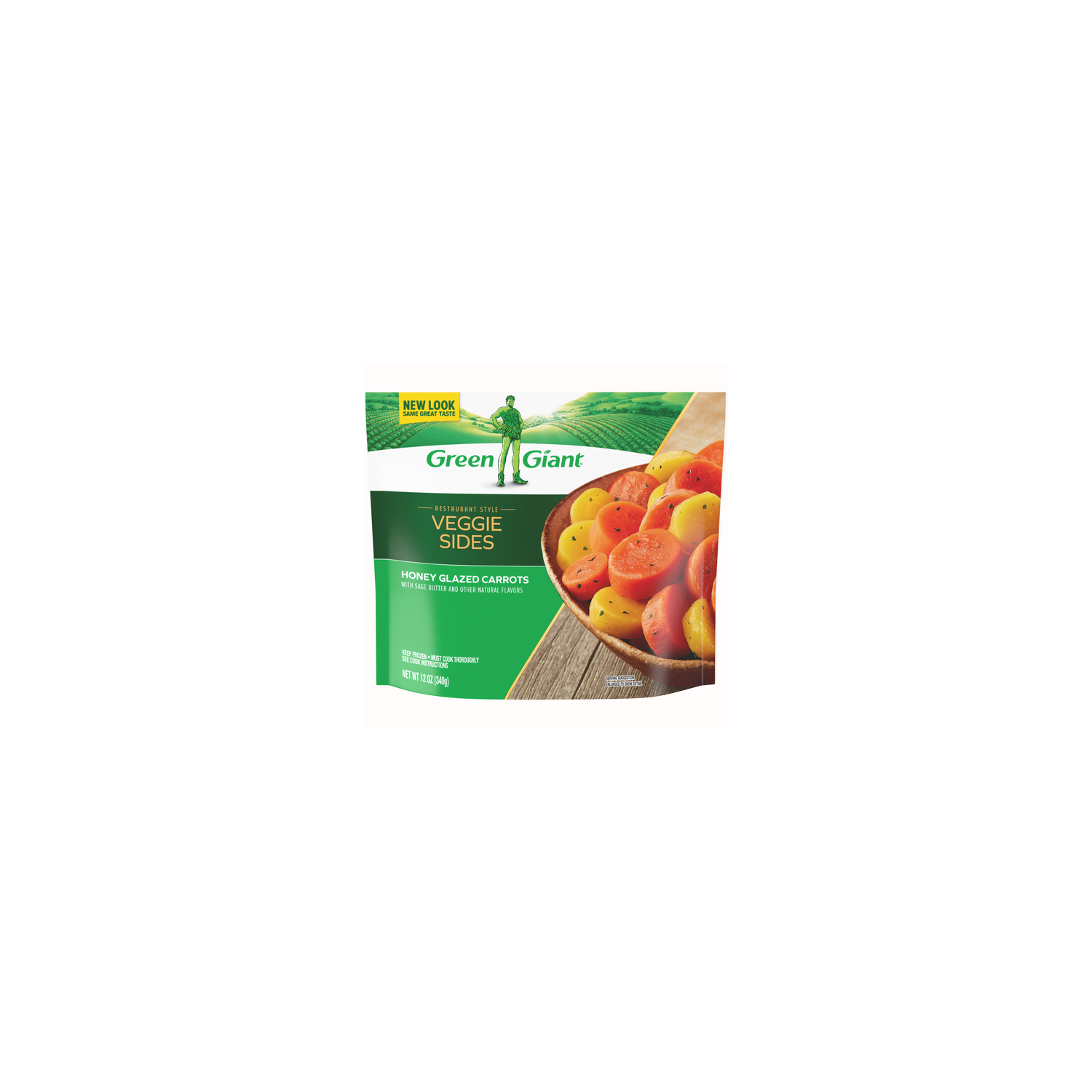 Green Giant Restaurant Style Veggie Sides Honey Glazed Carrots With Sage Butter - 12 Ounce Image 1 of 4