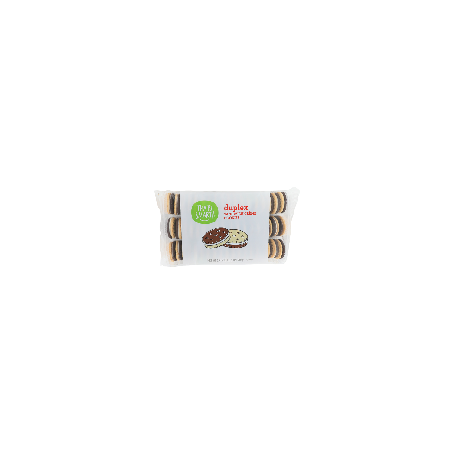 THAT's SMART! Duplex Sandwich Creme Cookies - 25 Ounce Image 1 of 4