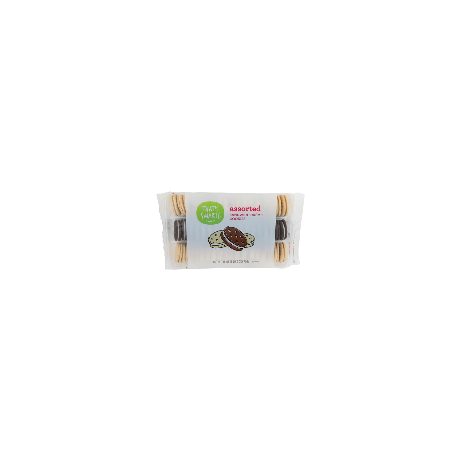 THAT's SMART! Assorted Sandwich Creme Cookies - 25 Ounce Image 1 of 4