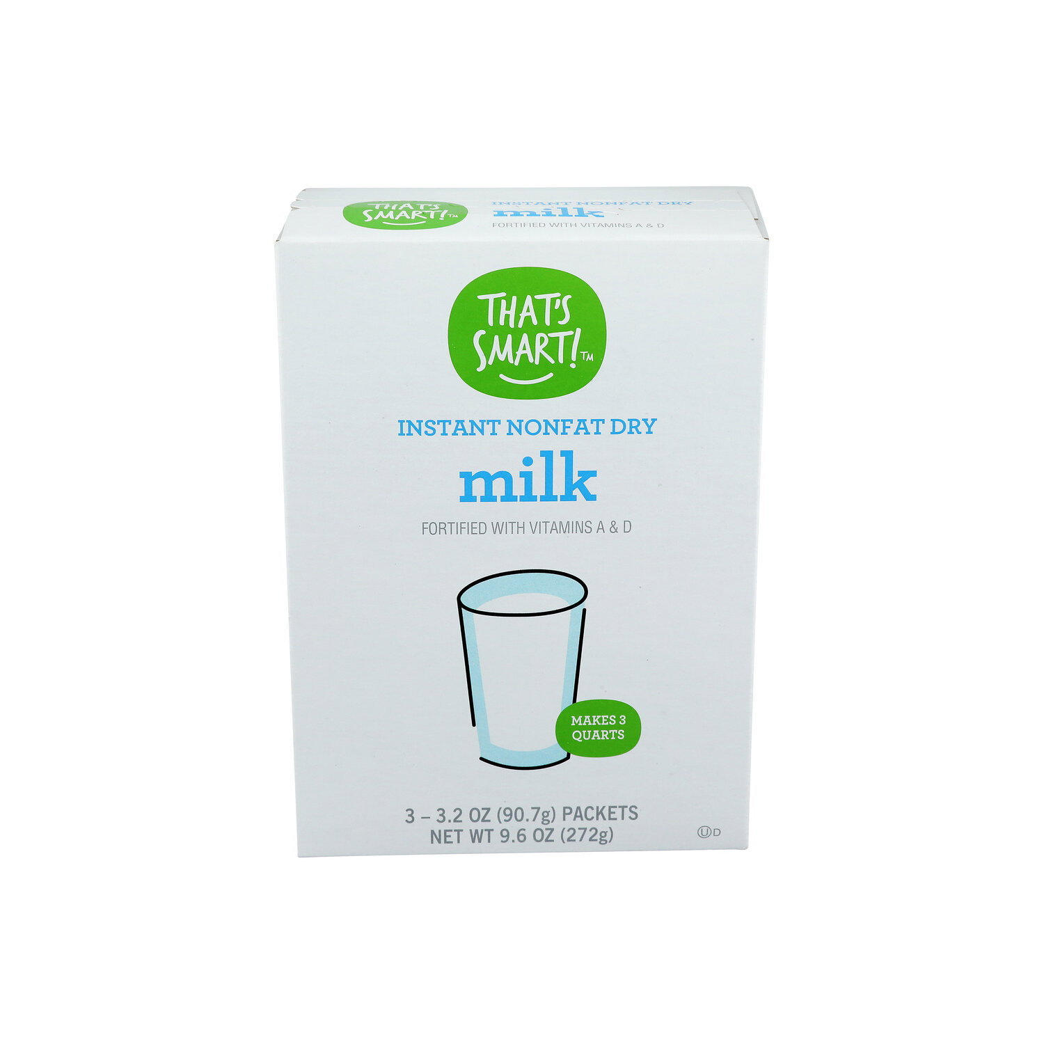 THAT's SMART! Instant Nonfat Dry Milk - 3.2 Ounce - 3 Count Image 1 of 4