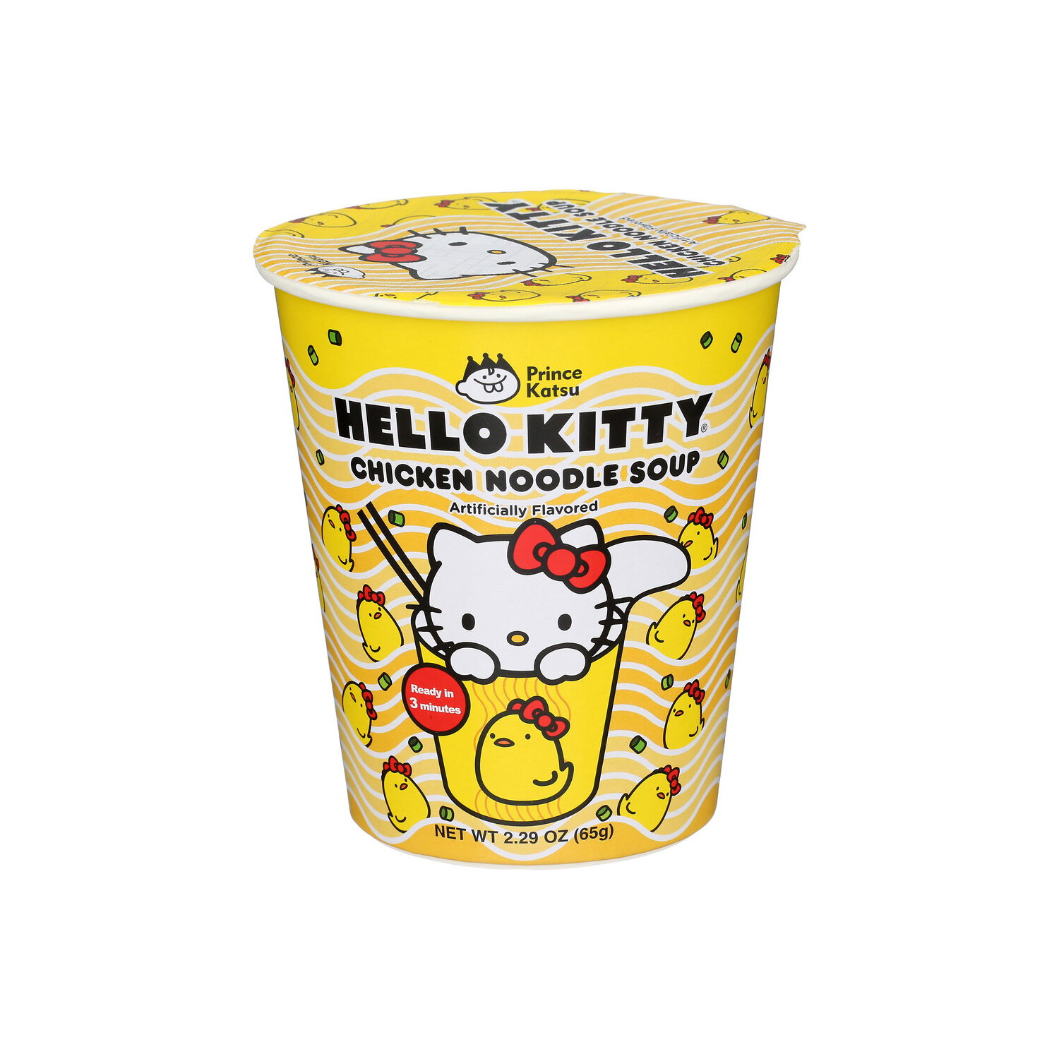 A-SHA Chicken Soup Hello Kitty Noodle Cup - 2.29 Ounce Image 1 of 4