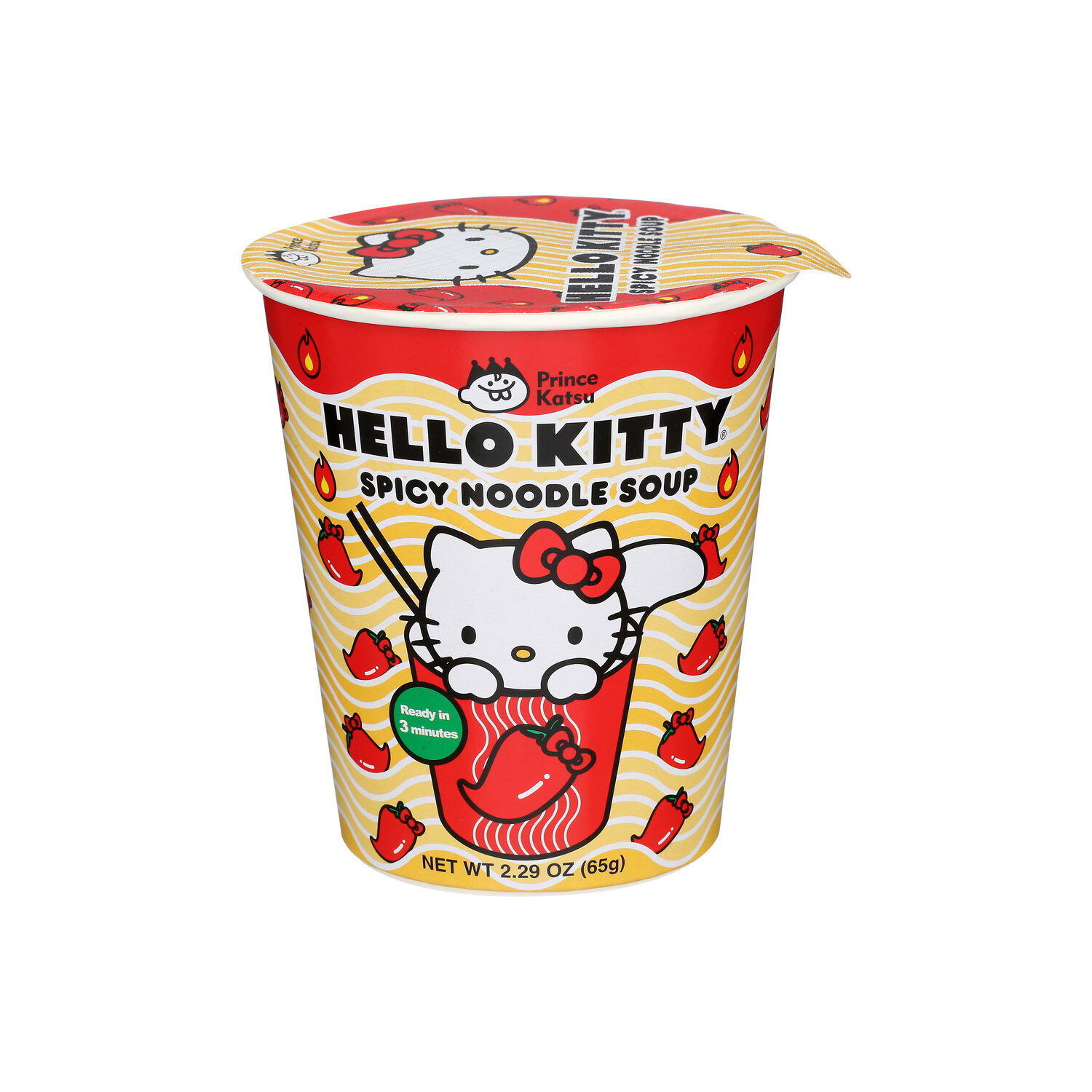 A-SHA Spicy Soup Hello Kitty Cup Noodle - 2.29 Ounce Image 1 of 4