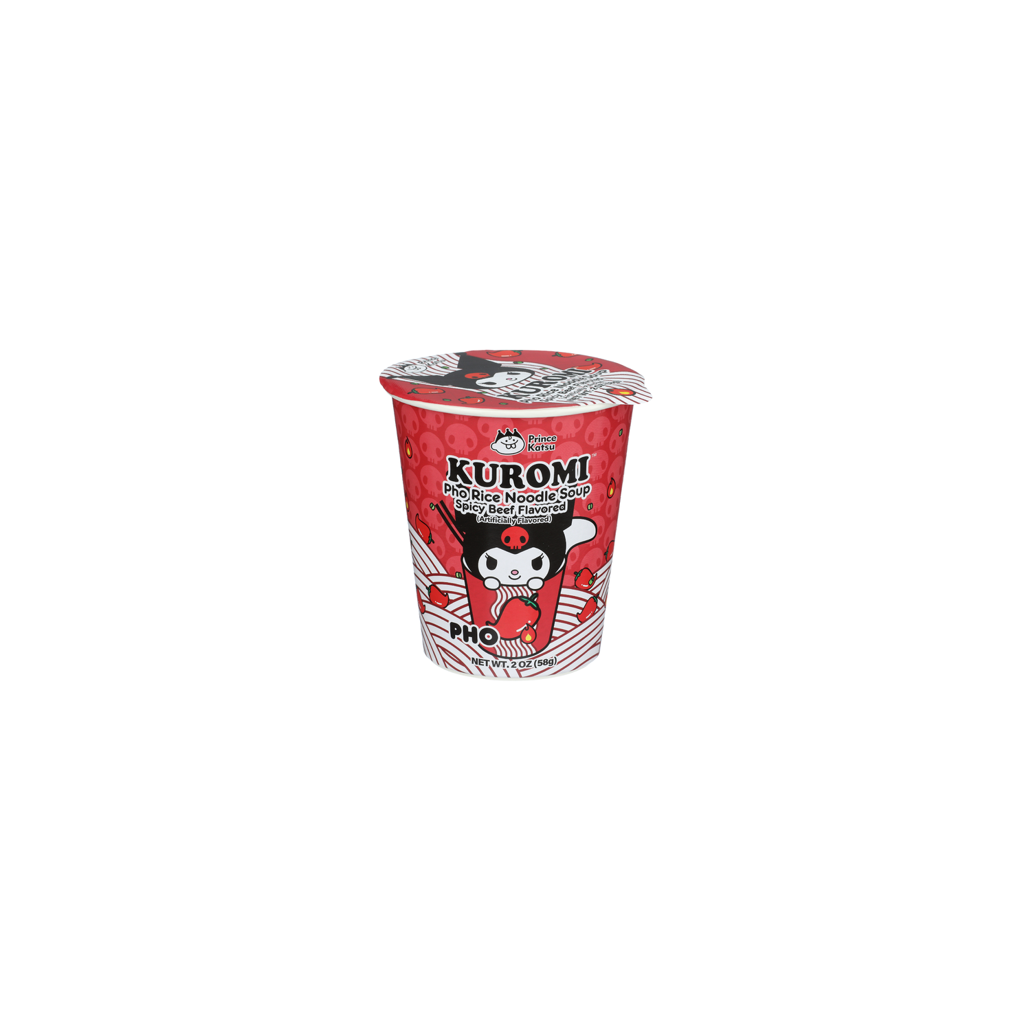A-SHA Spicy Beef Kuromi Pho Rice Noodle Soup - 2 Ounce Image 1 of 4