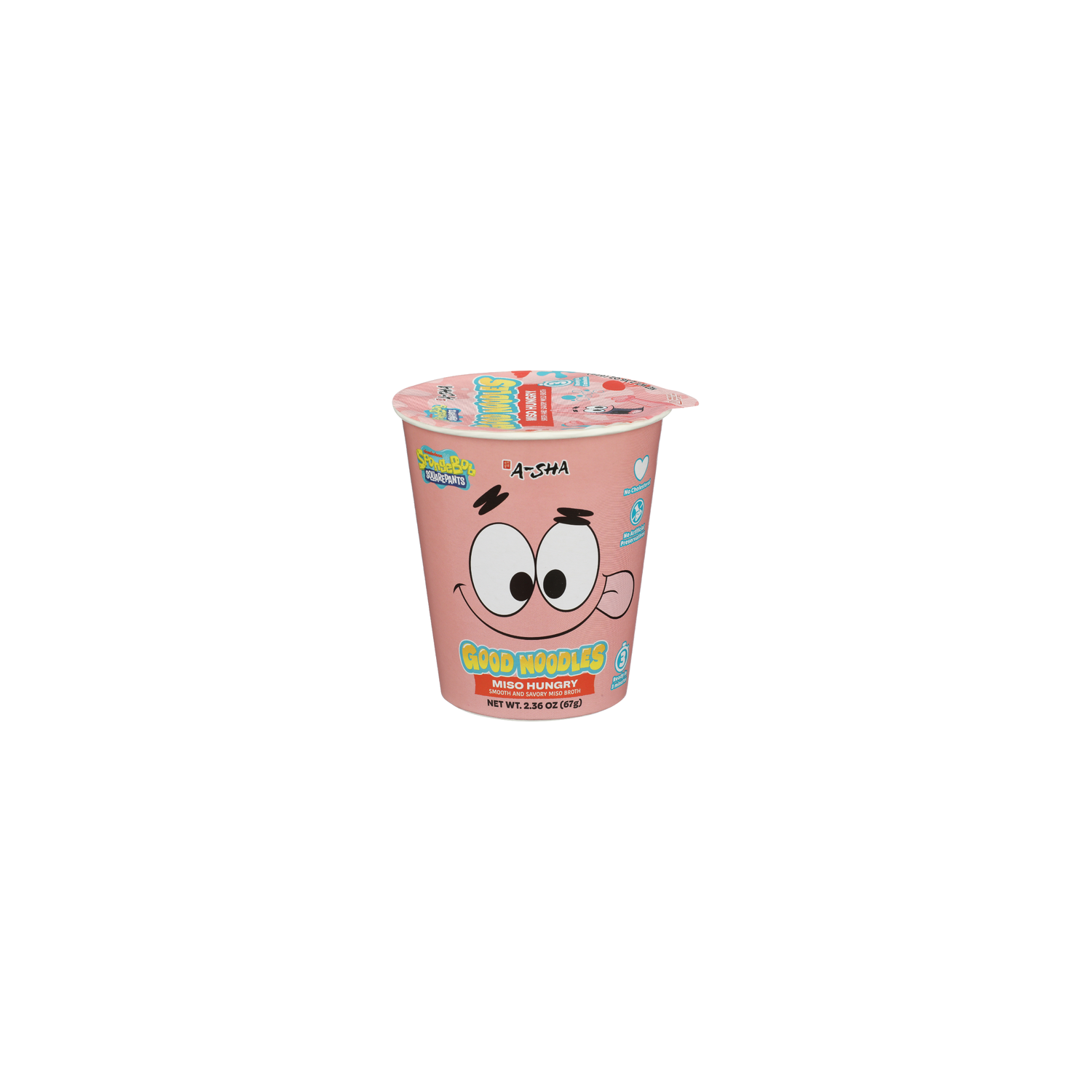 A-SHA Spongebob Good Noodles Miso Hungry - 2.36 Ounce Image 1 of 4