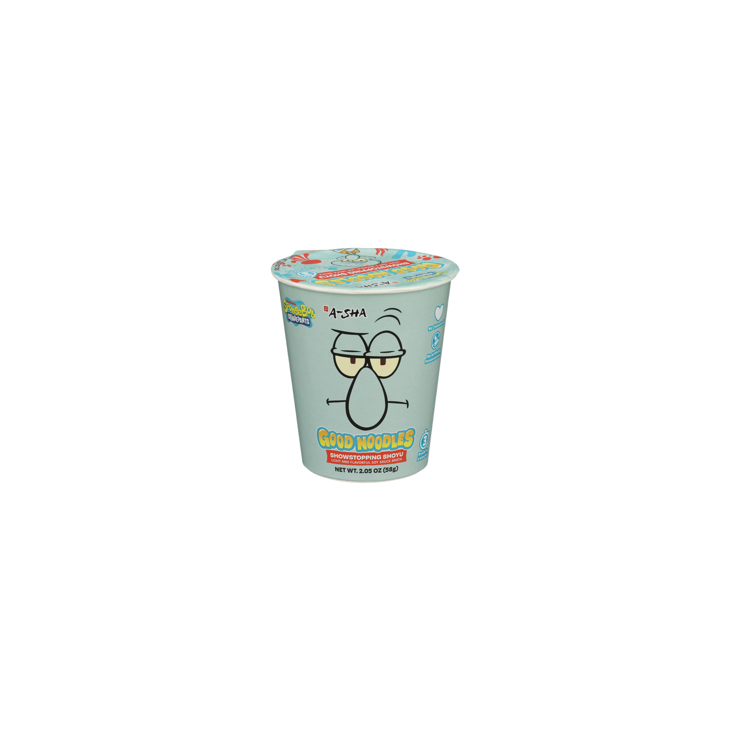 A-SHA Shoyu Spongebob Good Noodles Showstopping - 2.05 Ounce Image 1 of 4