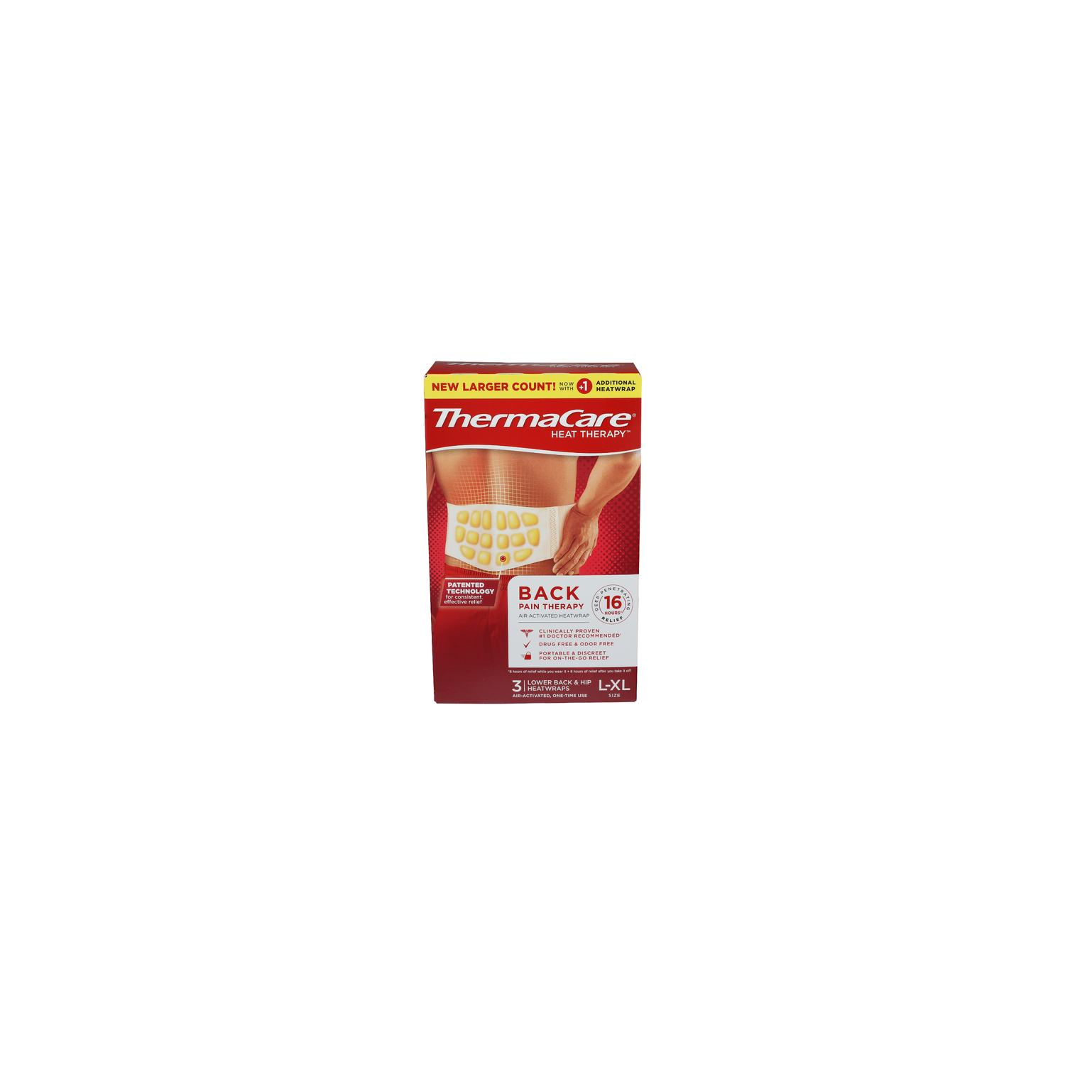 TermaCare Thermacare Lg Xl Back - 3 Count Image 1 of 2