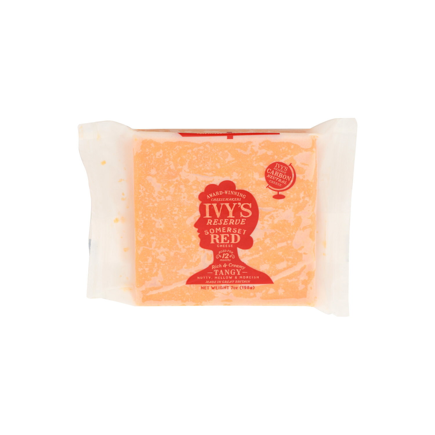 Ivy's Reserve Somerset Red Cheese - 7 Ounce Image 1 of 4