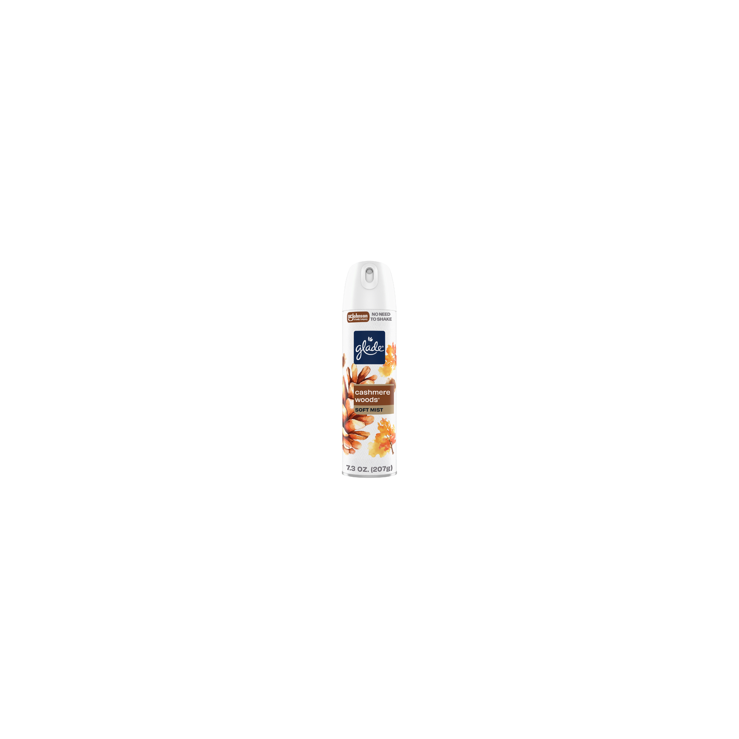 Glade Soft Mist Odor Fighting Aerosol Air Freshener, Cashmere Woods - 7.3 Ounce Image 1 of 2